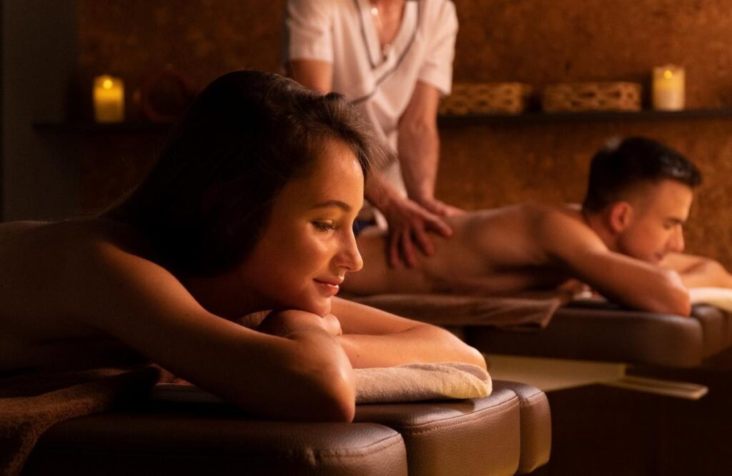 2. A couple’s massage